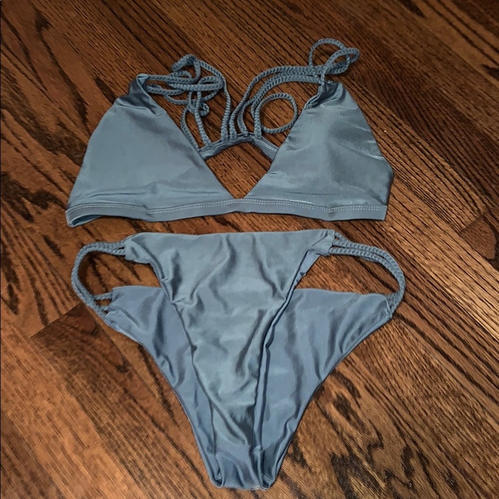 Greenish Blue Swim suit